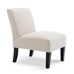 Belleze Classic Single Contemporary Slipper Accent Chair
